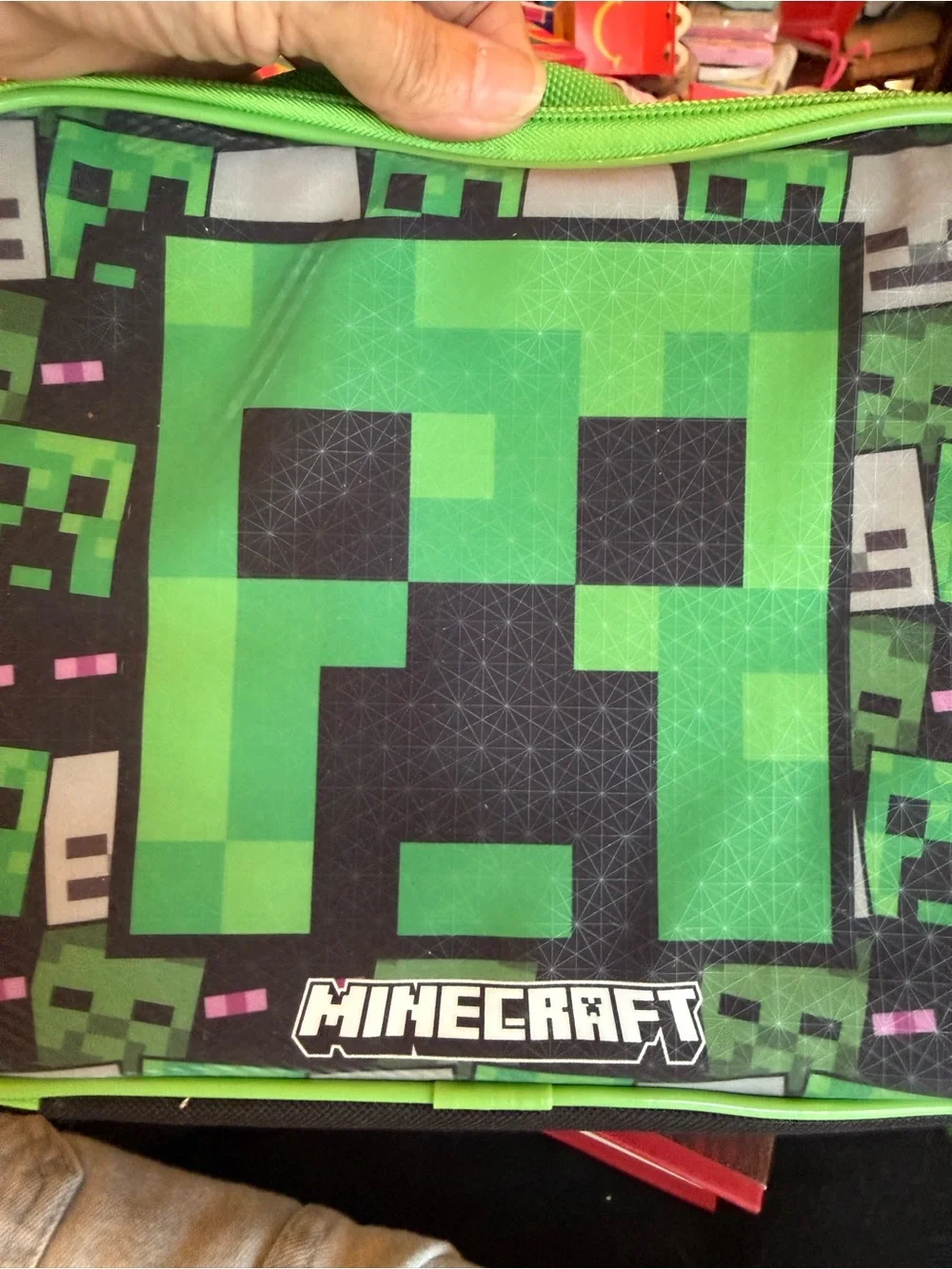 Minecraft Lunch Bag